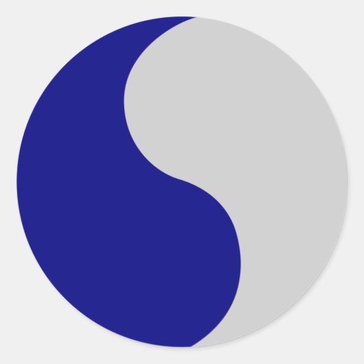 29e infanteriedivisie ronde sticker (Voorkant)