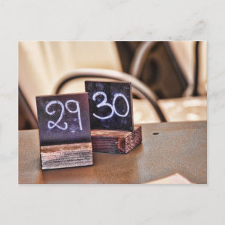 29e ou 30e anniversaire Carte postale Invitation i