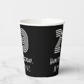 29e verjaardag — Art Deco Geïnspireerde look "29"  Papieren Bekers (Links)