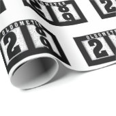 29e verjaardag Odometer Cadeaupapier (Rol Hoek)