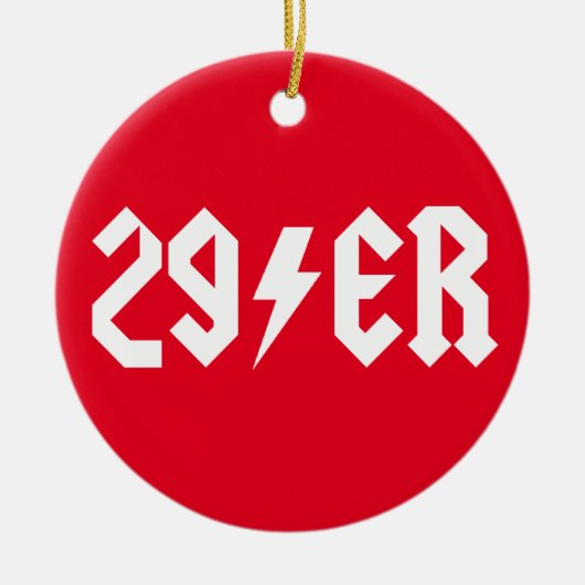 29er keramisch ornament (Voorkant)