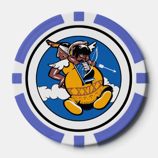 29th Weapons Squadron Poker Chip - TAS Edition (Voorkant)