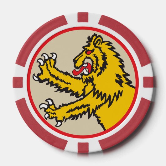 29th Weapons Squadron Poker Chip - TCS Edition (Voorkant)