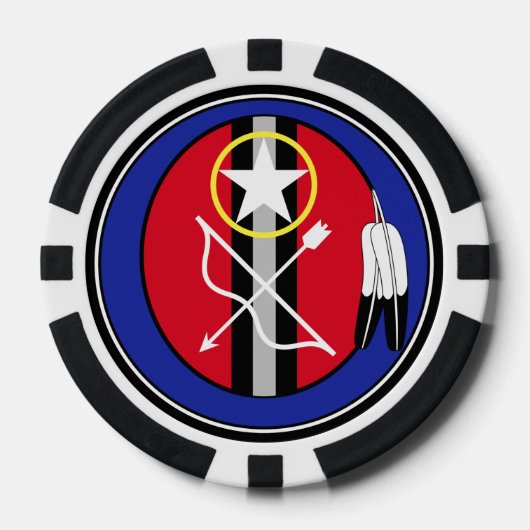 29th Weapons Squadron Poker Chip - WPS Edition (Voorkant)