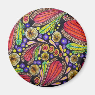 2,25" aimant d'art