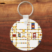 2,25-inch Basic Button Sleutelhanger (Voorkant)