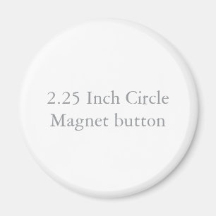 2,25 inch cirkel magneet knop