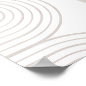 2/3 Impression murale minimale neutre du milieu du (Coin)