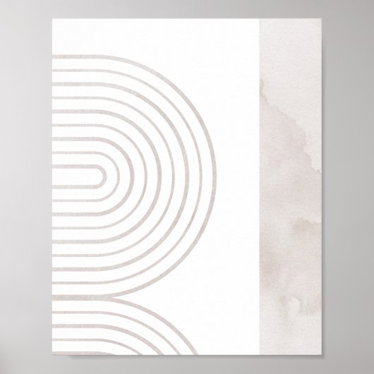 2/3 Impression murale minimale neutre du milieu du (Devant)