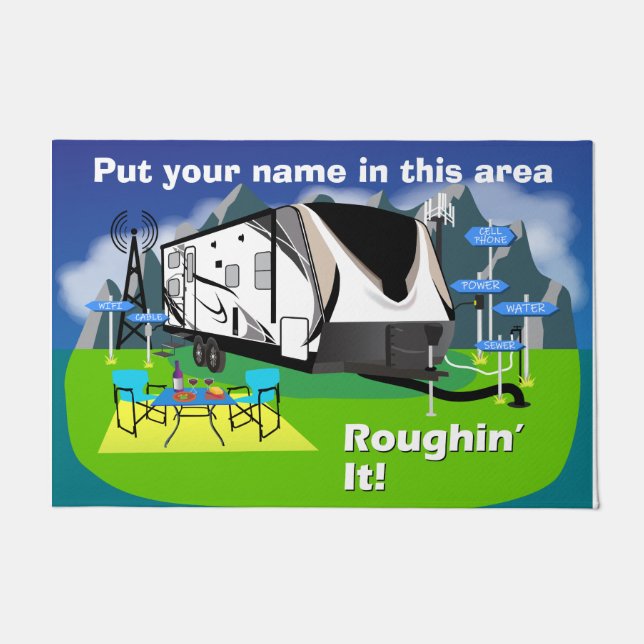 2.400 BH, groot design, beeld Deurmat (Voorkant)