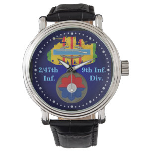 2/47e Inf. 9e div. CIB Track Watch Horloge