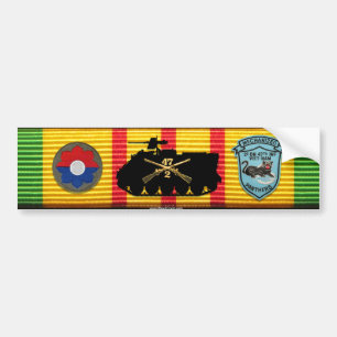2/47e Inf. M125A1 Oude patches sticker