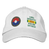 2/47th FNI. 9ème FNI. Division. Casquette brodé (Devant)