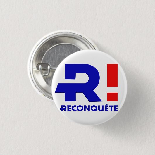 2,50 Cm Badge rond 32 mm, Parti Reconquête (Devant & derrière)