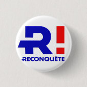 2,50 Cm Badge rond 32 mm, Parti Reconquête (Devant)