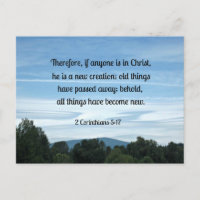 2 5:17 Dus als iemand in Christus is....