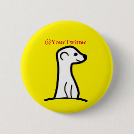 2,5-inch Button met MeerKat-Logo