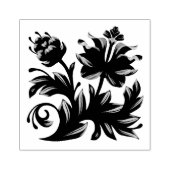 2,5-inch x 2,5-inch stempel (Afrduk)