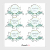 2,5 x 3,8 inch weelderige body boterlabels sticker (Vel)