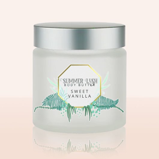 2,5 x 3,8 inch weelderige body boterlabels sticker