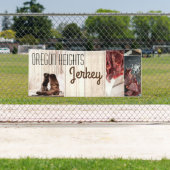 2.5'x6' Zakelijke aankondiging Laarzen Land Rustie Spandoek (Insitu)