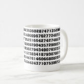 2,7182818284590… Tasse (Devant droit)