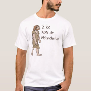 2,7% Neanderthaler Frans T-shirt
