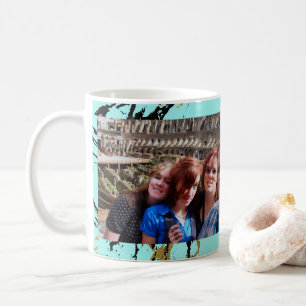 2 Aangepaste foto's Creëer Uw eigen keizersmarm Koffiemok