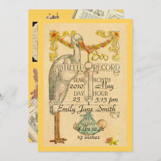 2 Aankondiging stijl (Voorkant / Achterkant)