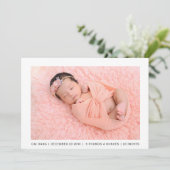 2 Aankondiging van de geboortedatum van het fotosc (Staand voorkant)