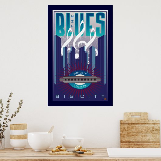 2 affiches Blues (Cuisine)