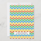 2 Ans Train Anniversaire Fête Invitation (Dos)