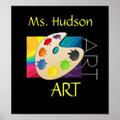 #2 Art Teacher Poster - SRF (Devant)