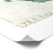 $2 Bankbiljet Silver Certificate Series 1886 Poster (Hoek)