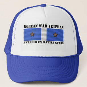 2 BATTLE STARS KOREAN WAR VETERAN TRUCKER PET