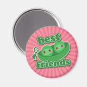 2 BESTE VRIENDEN MAGNEET (Voorkant / Achterkant)