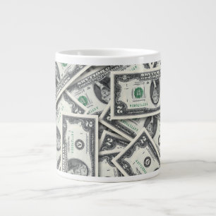 $2 Bil Geld Patroon Extra Grote Beker