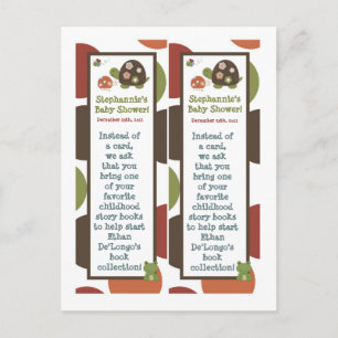 2 Boek Marks Laguna Beach Schildpad Kikker Vijver Uitnodiging Briefkaart