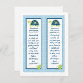 2 Boek Marks Turtle Reef Ocean Zee Turtle Uitnodiging Briefkaart (Voorkant / Achterkant)