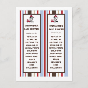 2 Boekmerken Nojo Fire Engine Uitnodiging Briefkaart