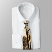 2 BOMEN SEPIA GOLD SINAASAPPEL STROPDAS (Gebonden)