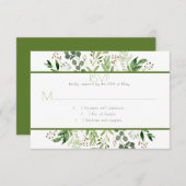 #2 Botanische droom RSVP (Voorkant / Achterkant)