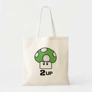 2 Bovenkant paddenstoeltje Tote Bag