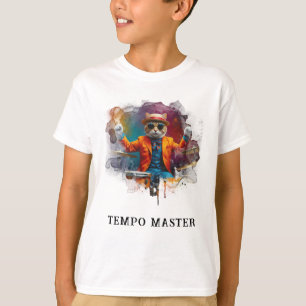 2 -Boy Drummer Shirt - Damian