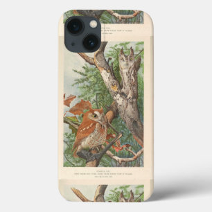 2 boze uilen in een boom iPhone 13 hoesje