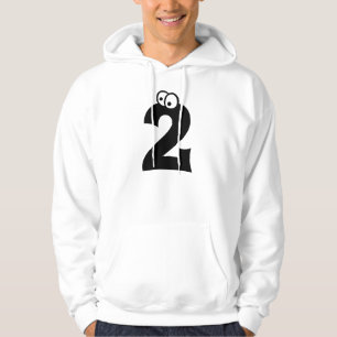 2, brief met oogballen, hoodie