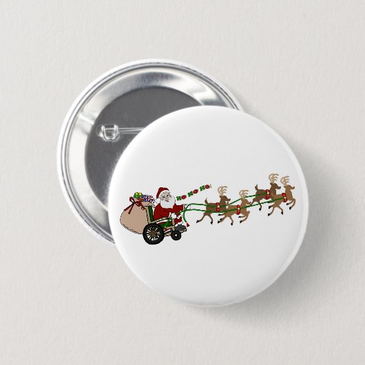 2 Button van 1/4 inch - rolstoelSanta (Voorkant /achterkant)