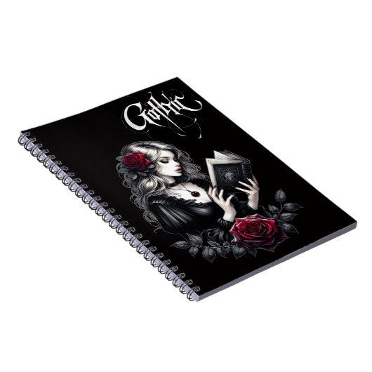 #2 Cahier de photos gothique à spirale (Côté Droit)