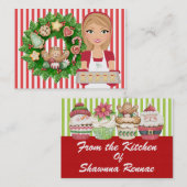 #2 Carte de cuisine de Noël - SRF (Devant / Derrière)