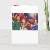 2 Carte de Noël photo pour grand-mère Personnalise (Dos)